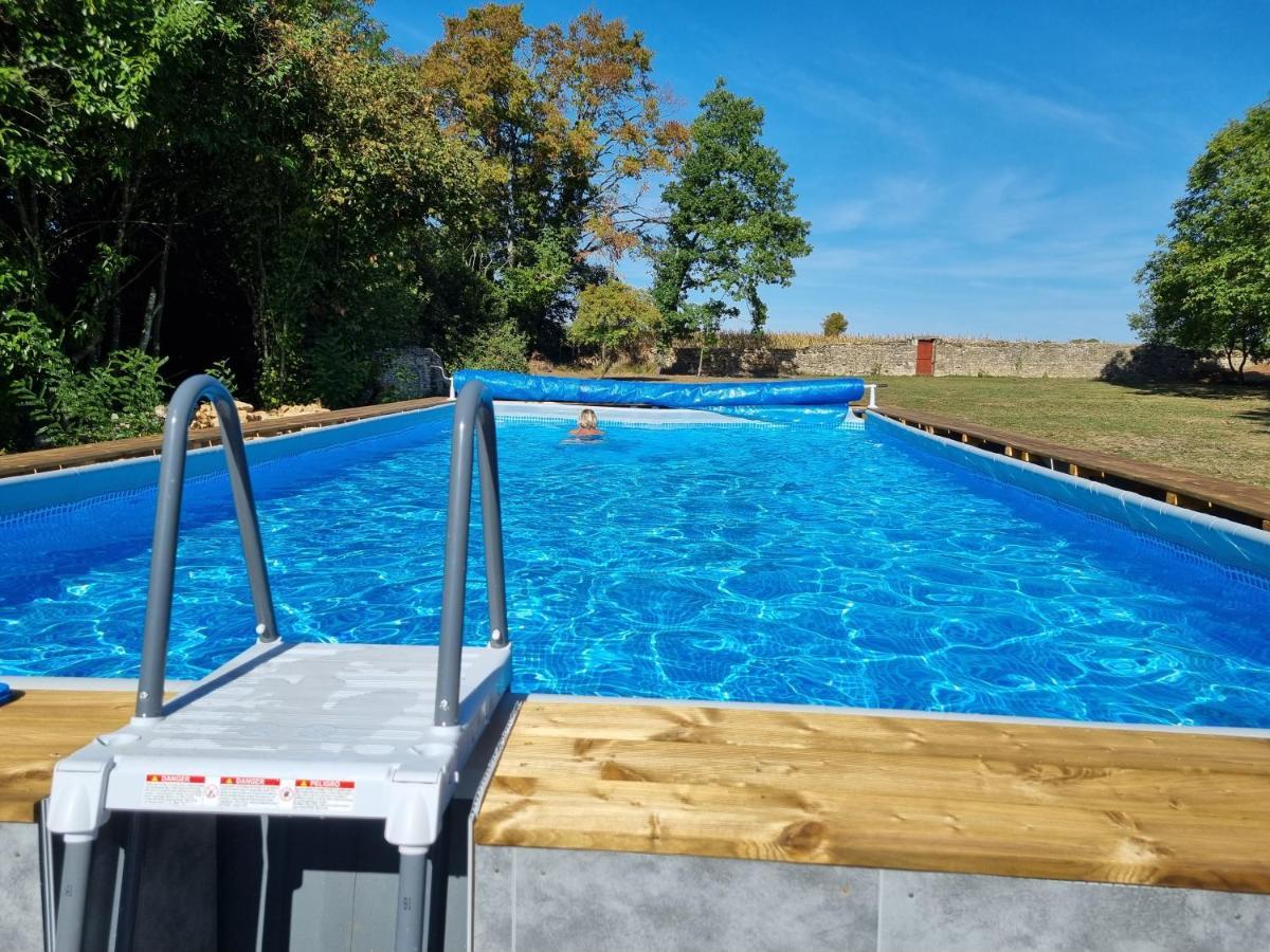 Le Verger Des Noyer Relaxing Getaway With Private Pool Mairé-l'Eveseault Exterior foto